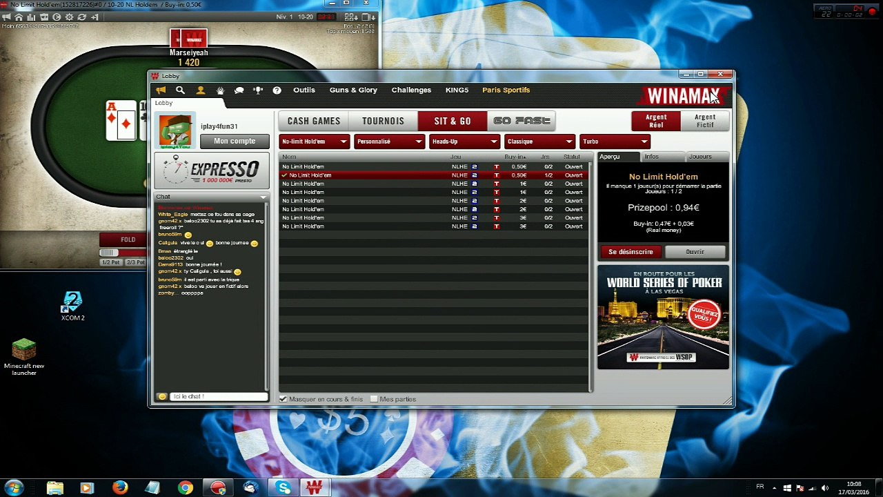 Poker4you épisode 18 Heads Up