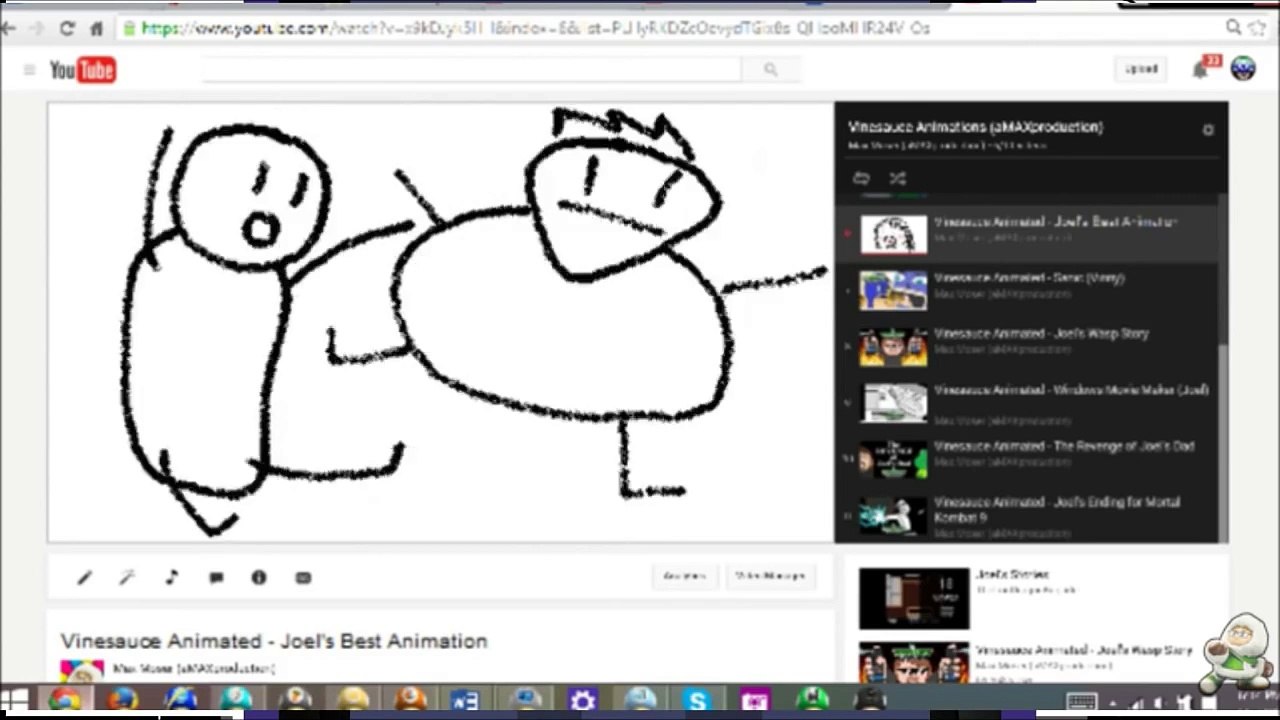 Joels Commentary: Joels Bad Animation Vinesauce Animated