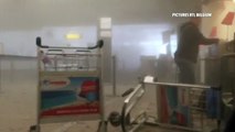 Attaques à Bruxelles : scènes de chaos à l'intérieur de l'aéroport de Zaventem