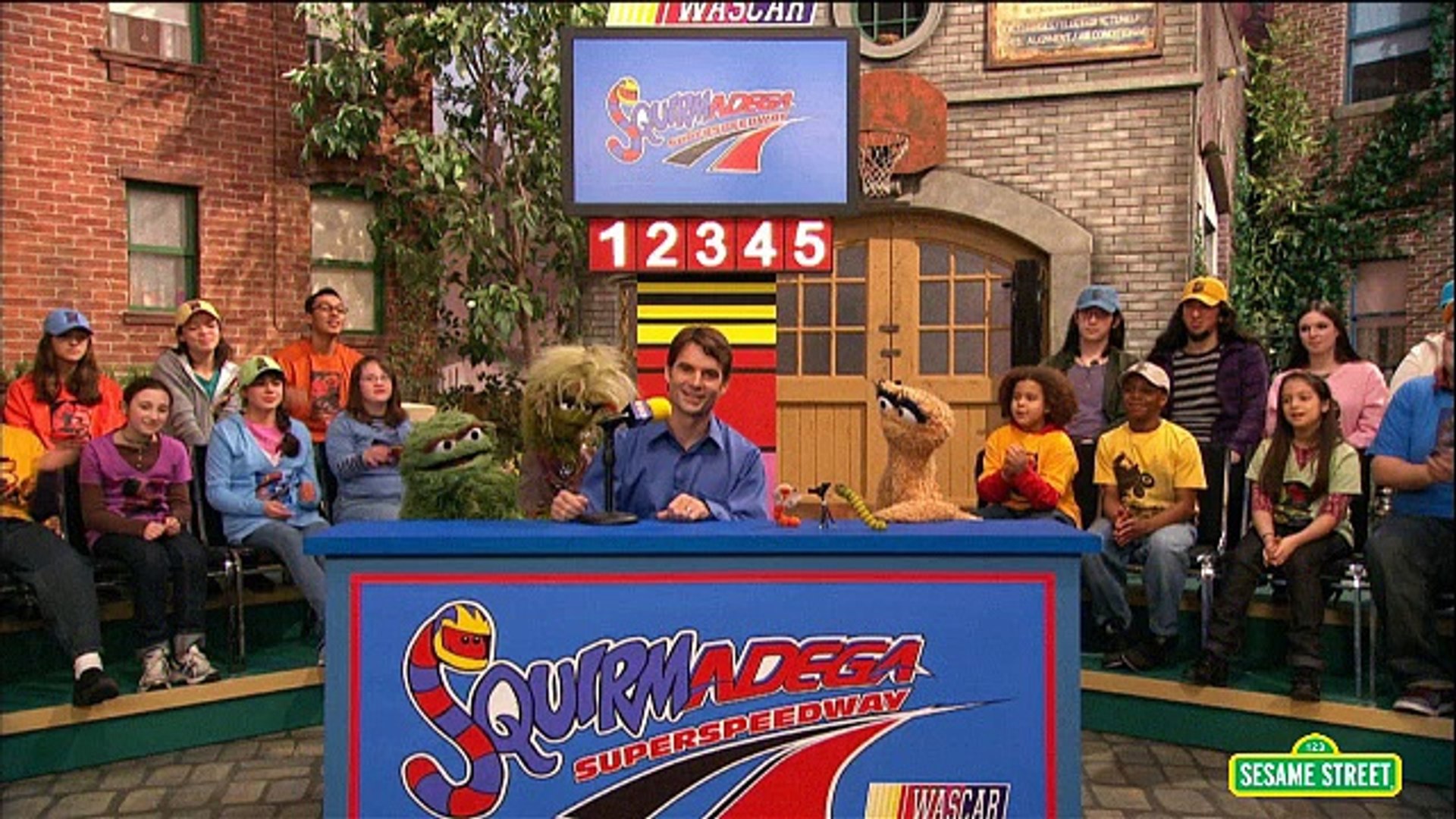 Sesame Street Squirmadega Car Race Dailymotion Video