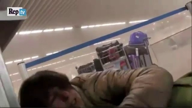 Attentats à Bruxelles- Maelbeek: Video Filmée Juste Apres l'Explosion à l’aéroport