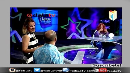 LUIS JOSÉ GERMÁN COMO "LA PSÍQUICA"  EN CHÉVERE NIGHTS-HUMOR-VIDEO