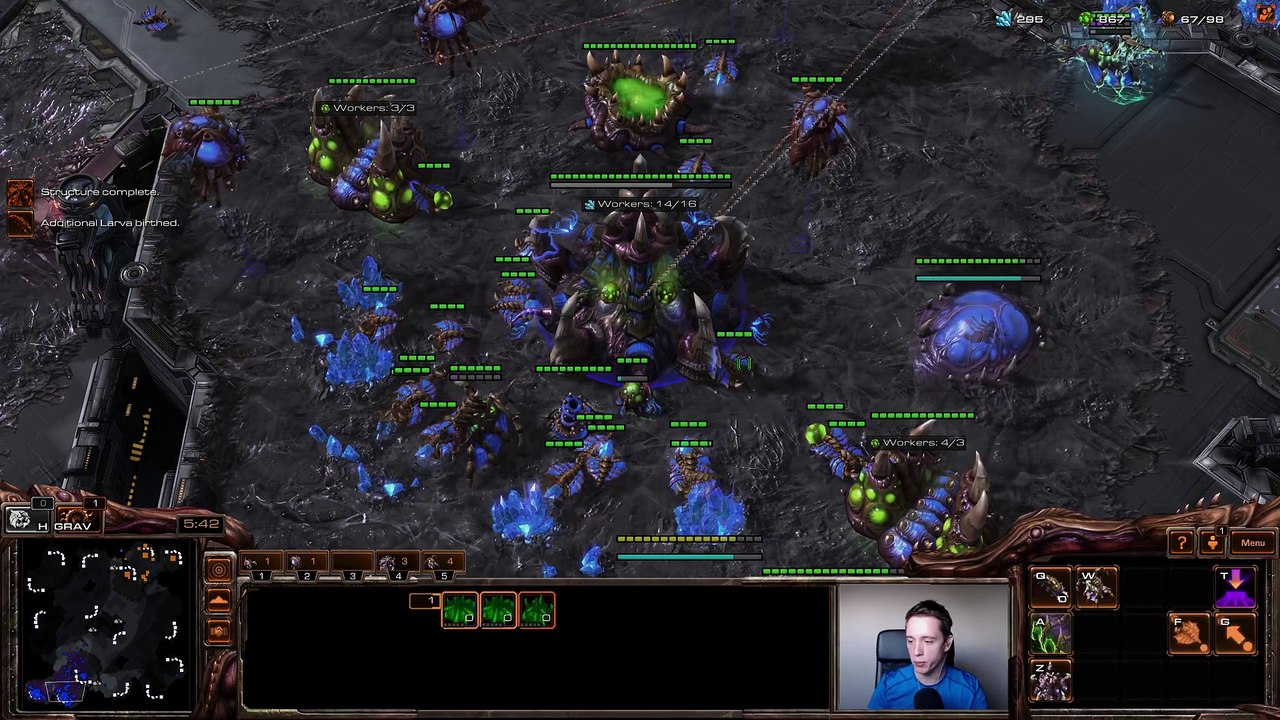 StarCraft 2  Legacy of the Void - Zerg vs Protoss Gameplay! (4K)