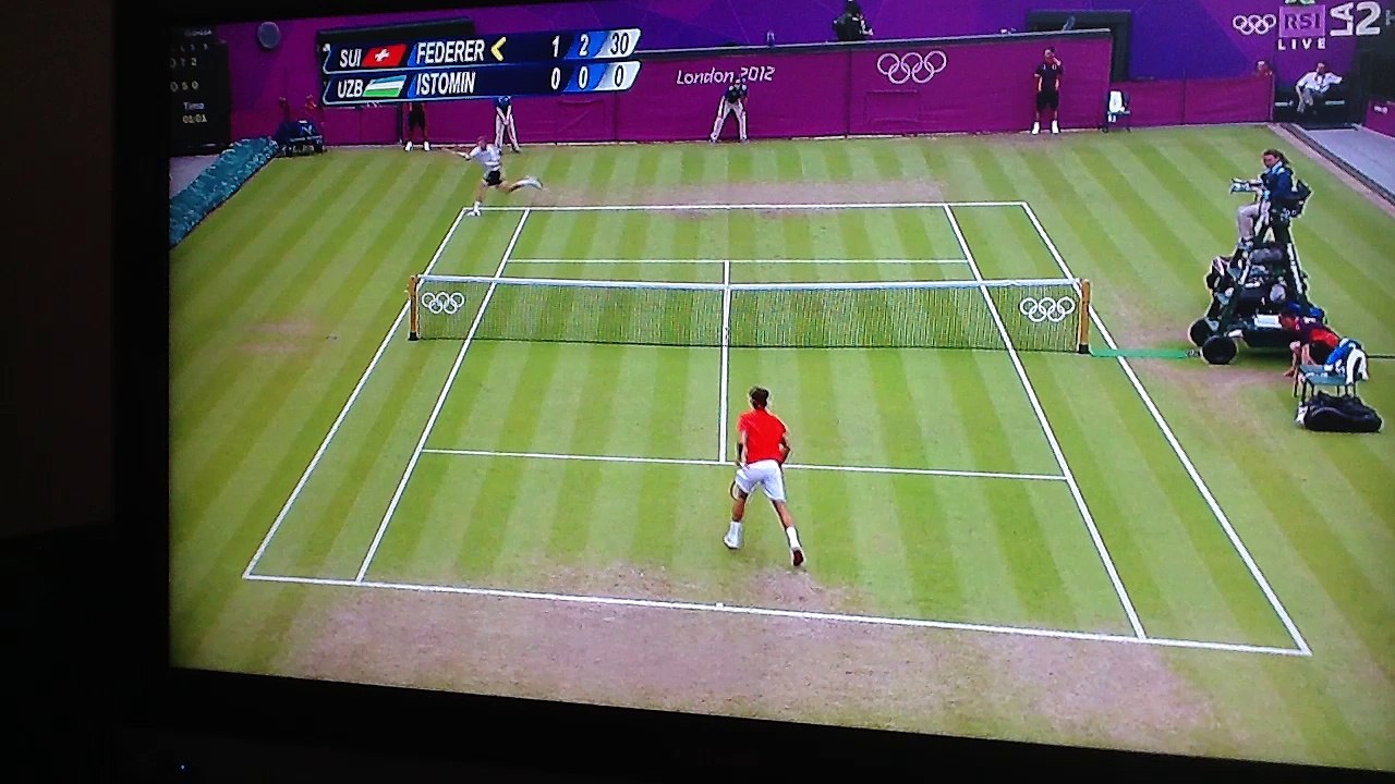 Roger Federer vs. Istomin