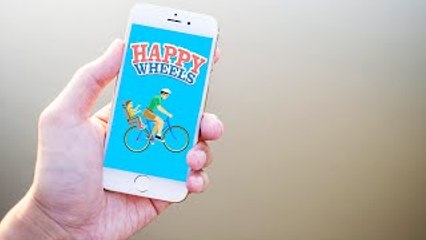 KWEBBELKOP-GAMING ON THE APPLE iPHONE 7 (Happy Wheels 48)