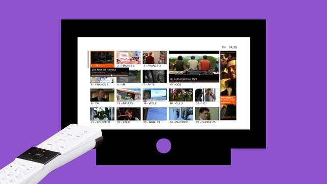 TV d'Orange - Nouvelle interface TV - Orange