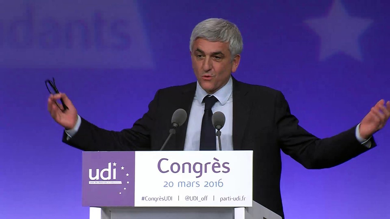 Discours d'Hervé Morin - Congrès - 20 mars 2016