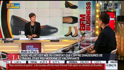 Made in Paris de Rose Velvet, marque de chaussures professionnelles - 22/03