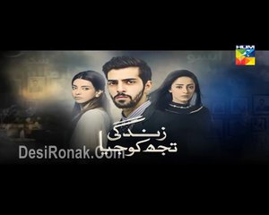 Zindagi Tujh Ko Jiya Episode 19 HUM TV Promo