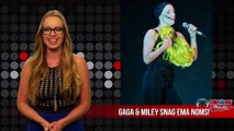 LADY GAGA & MILEY CYRUS LEAD 2013 MTV EMA NOMINATIONS! SEE FULL LIST
