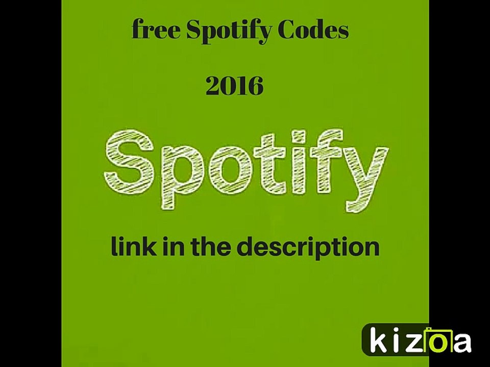 Free Spotify Premium codes 2016