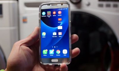 Galaxy S7 vs. LG Washer Water Test! [DO NOT TRY THIS AT HOME]