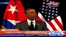 “El futuro de Cuba tiene que estar en las manos del pueblo”: Barack Obama en su discurso en La Habana
