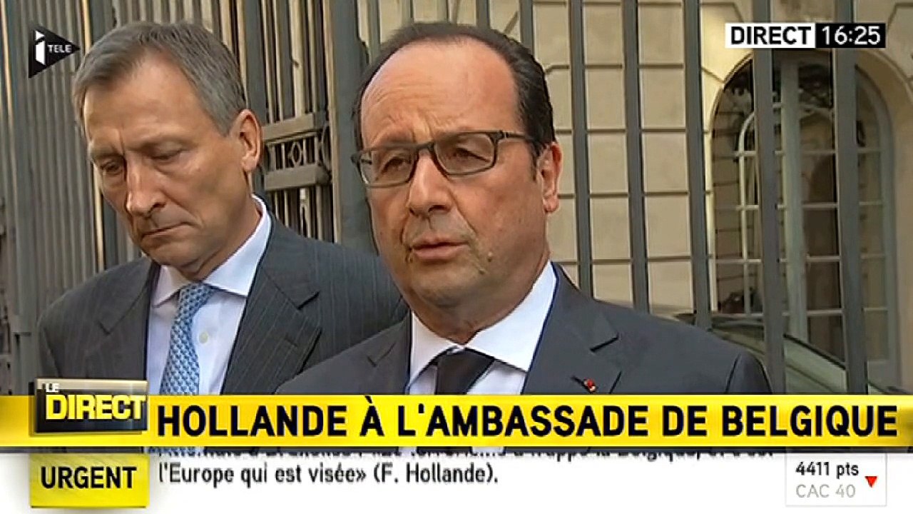 « L'année dernière c'était Paris, aujourd'hui, c'est Bruxelles »