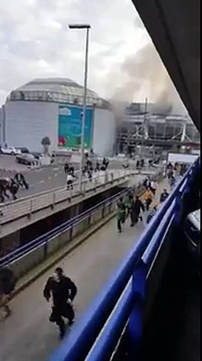 Explosion at Zaventem airport in Brussels