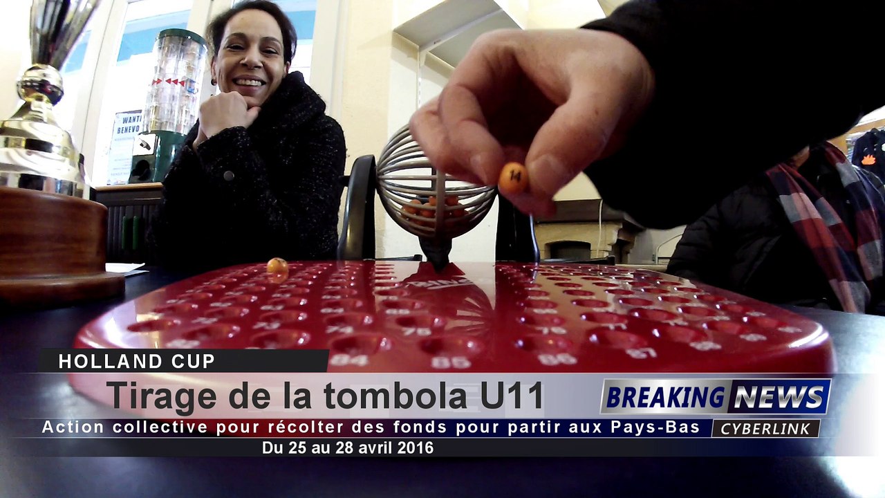 Tours F.C. - Tirage au sort tombola U11 Holland Cup