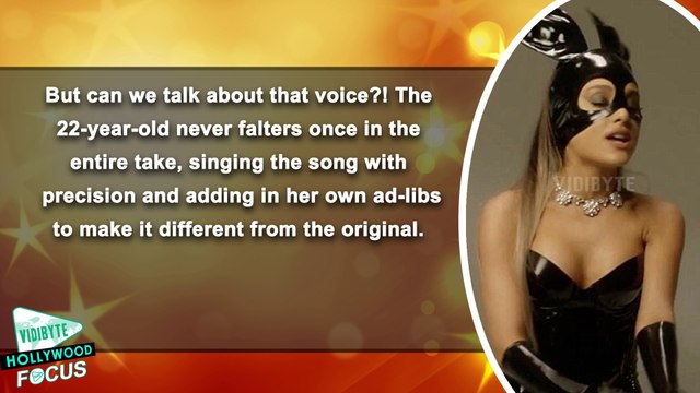 Ariana Grande ‘Dangerous Woman’ A Cappella Video