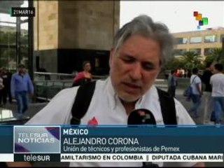 México: trabajadores y jubilados de Pemex rechazan política energética