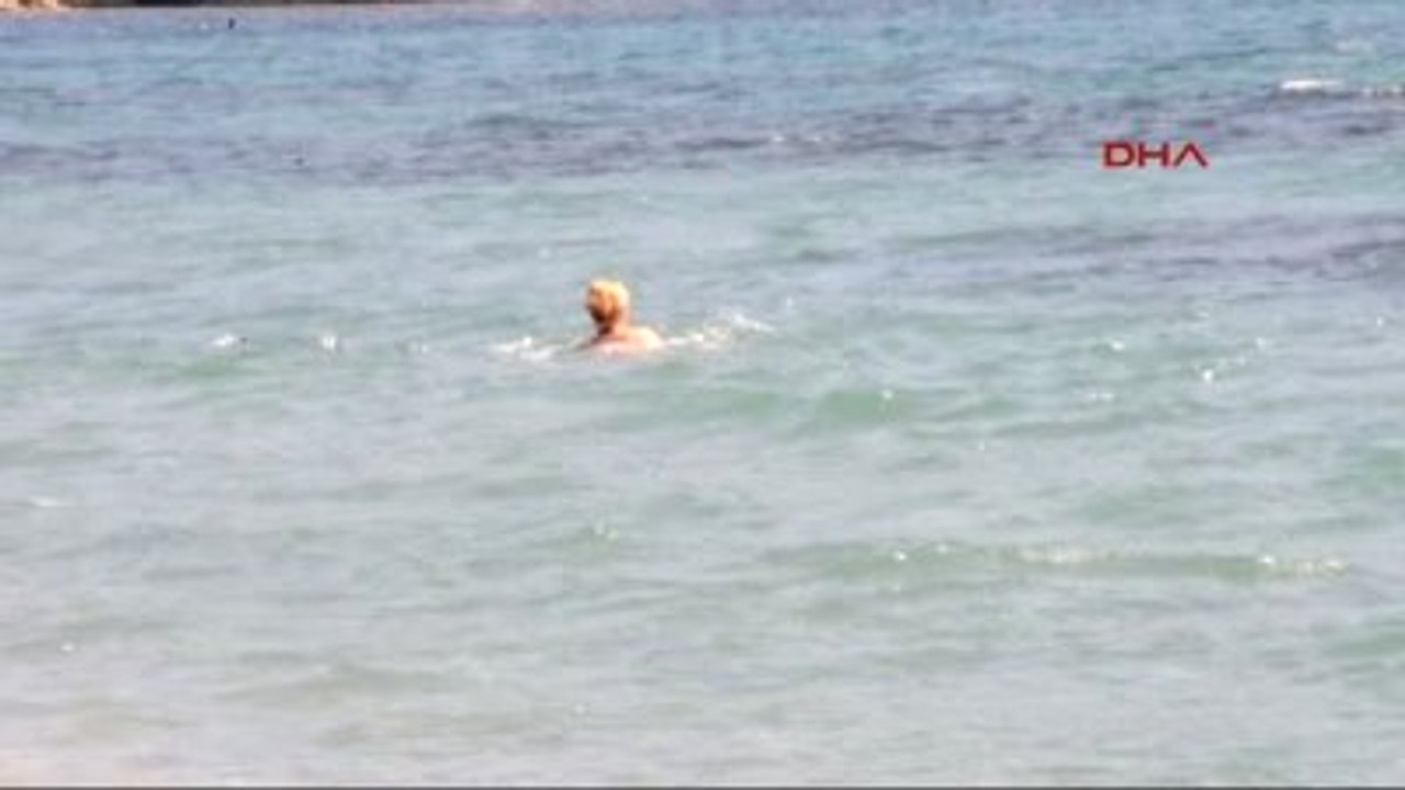 Bodrum- Fırtına Beklenen Bodrum'da Güneş ve Deniz Keyfi