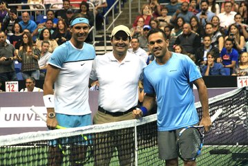 Rafael Nadal v Victor Estrella / Exhibition match in Puerto Rico (21/03/2016)