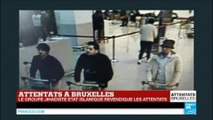 Attentats de Bruxelles : trois suspects potentiels identifiés dans les explosions à l'aéroport