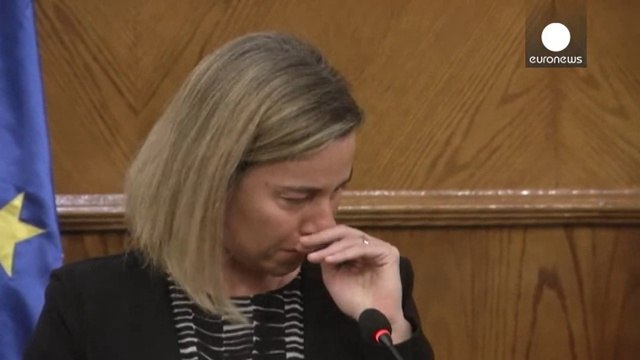 Attentats de Bruxelles: La chef de la diplomatie européenne en larmes ! Un jour très triste pour l'Europe - Belgique
