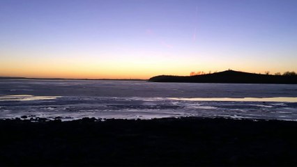 Boy Walking With A Bike During Sunset