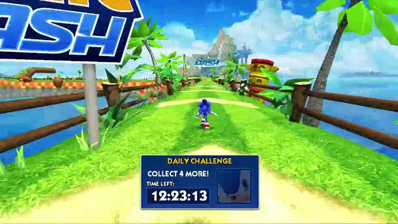 Sonic Dash Android Full Walkthrough - Eggman Defeated