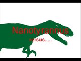 ASDC - Nanotyrannus vs Tyrannosaurus Rex