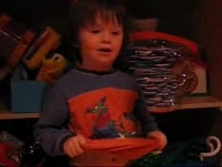 Tetes a claques - Halloween - Luka 4 ans