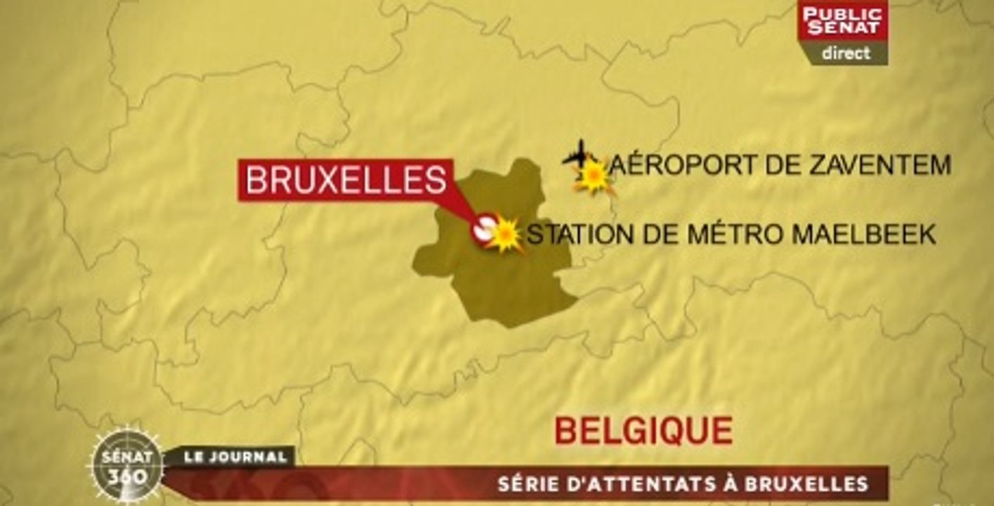 Sénat 360 : Série d'attentas à Bruxelles / Révision constitutionnelle : L'épilogue au Sénat (22/03/2016)