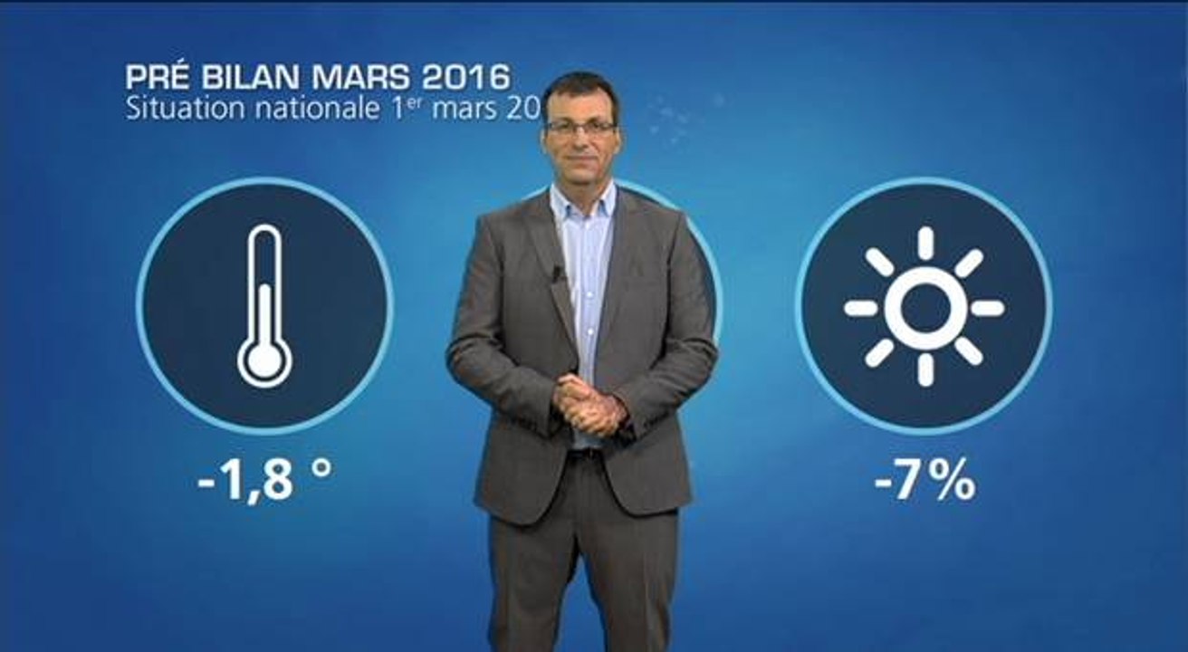 Mars 2016 : fraîcheur marquée
