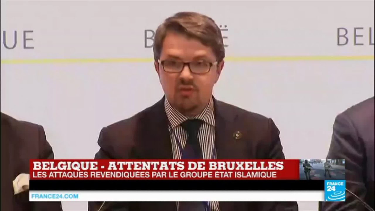 Attentats à Bruxelles : "Pas encore possible d'établir un lien formel avec les attentats de Paris"