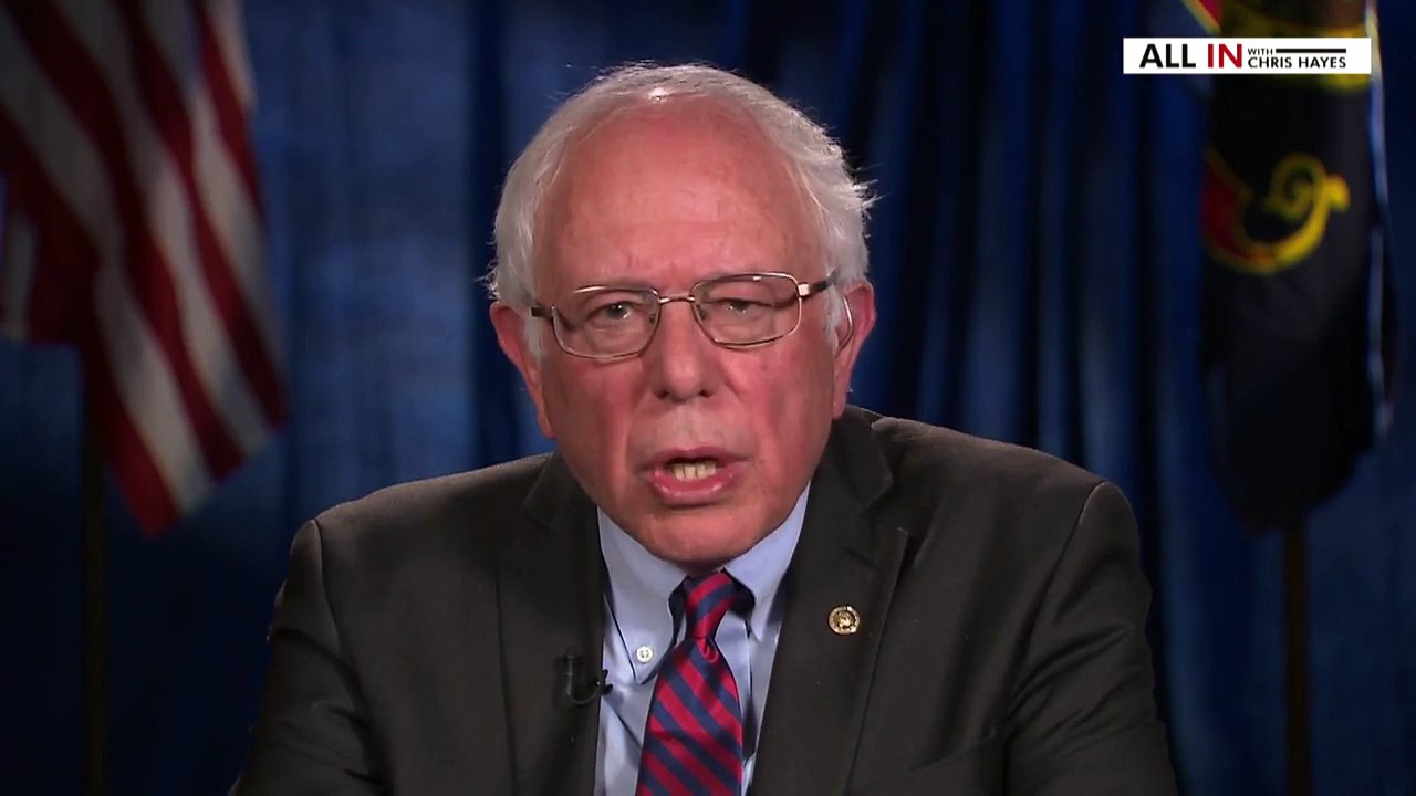 Bernie Sanders- Fighting Racism, Bigotry Motives Me - All In - MSNBC