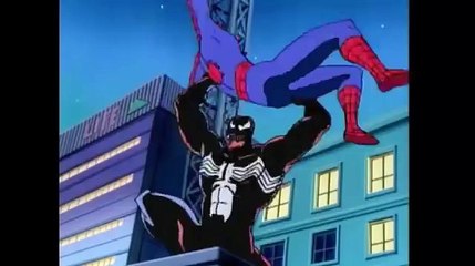 Spiderman the Animated Series vs Venom