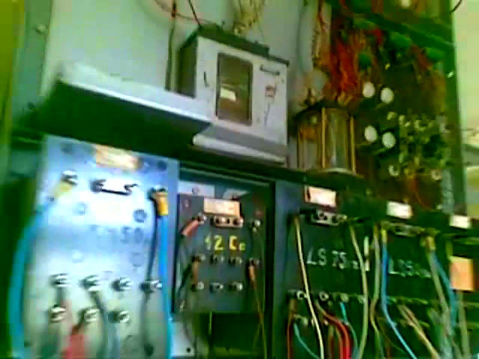 railway relay interlocking (a small part)