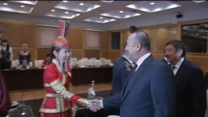 Çavuşoğlu, Türksoy Heyetini Kabul Etti