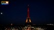 La tour Eiffel prend les couleurs du drapeau belge en solidarité avec Bruxelles