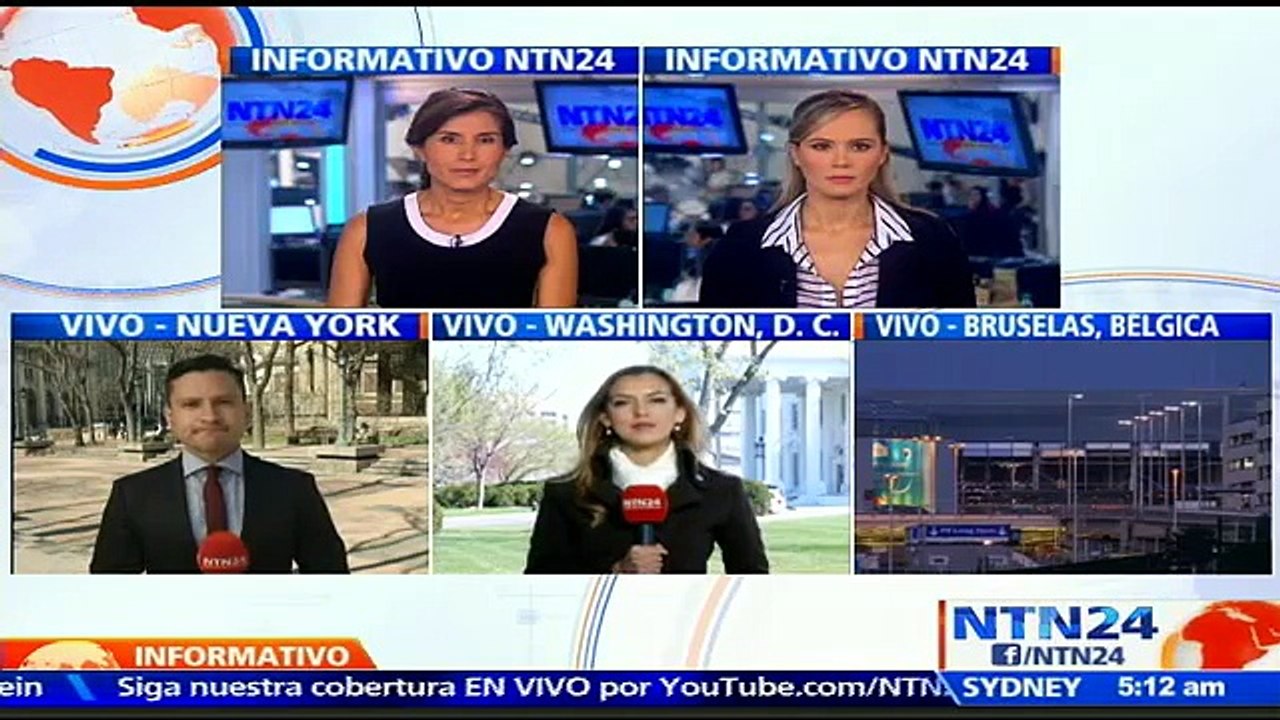 Refuerzan seguridad en Washington y Nueva York tras atentados en Bruselas