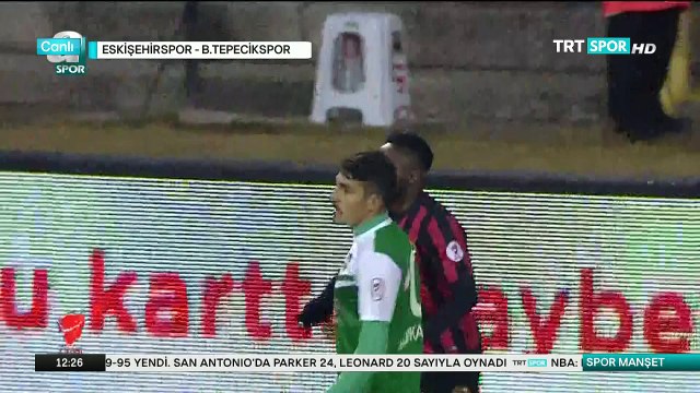 Eskişehirspor 2-2 Tepecikspor Maç Özeti izle Türkiye Kupası 14.01.2016