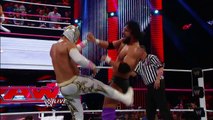 Sin Cara & Rey Mysterio vs. Team Rhodes Scholars - WWE Raw- Oct. 29, 2012
