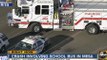 Crash involving school bus in Mesa