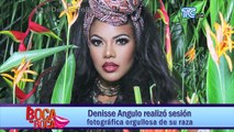 Denisse Angulo realizó sesión fotográfica orgullosa de su raza