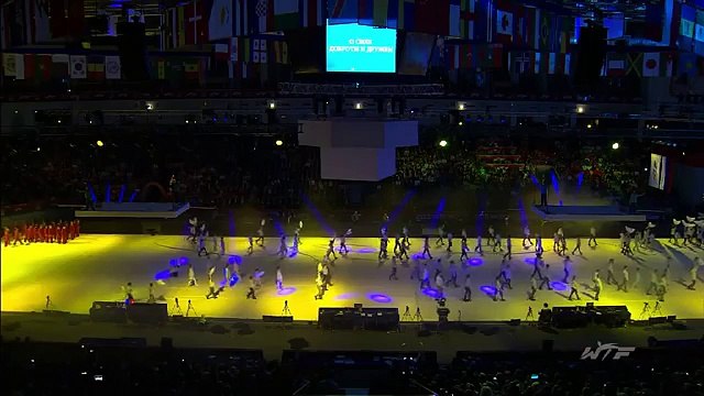 Чемпионат мира по тхэквондо ВТФ. Челябинск. 12.05.2015. Церемония открытия. 12