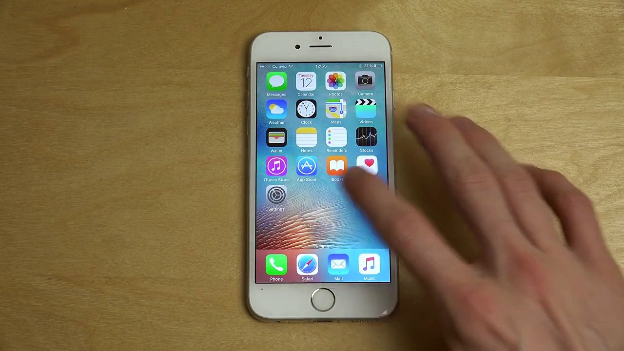 iPhone 6S with iOS 9.3BETA IN JOE MICKEL!