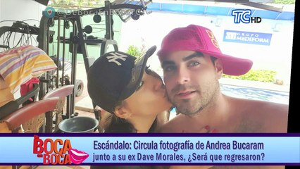 Circula fotografía de Andrea Bucaram junto a su ex Dave Morales, ¿Será que regresaron?