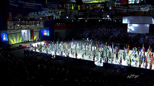 Чемпионат мира по тхэквондо ВТФ. Челябинск. 12.05.2015. Церемония открытия. 23