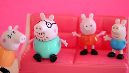 Pig George e Familia Peppa Pig Completo em Portugues Disney TOP TOYS