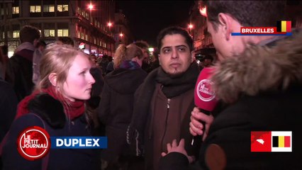 Le témoignage d'un Irakien à Bruxelles - Le Petit Journal du 22/03 - CANAL +