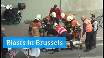 ‪BrusselsAttack‬: Blasts in Metro, Airport in Brussels, Belgium Two explosions occurred in the departure hall of Bruss